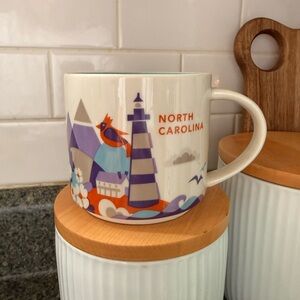 Starbucks North Carolina Mug - Purple, Red, Blue